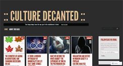 Desktop Screenshot of culturedecanted.com